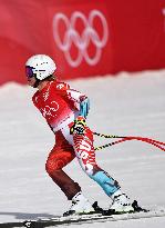 (BEIJING2022)CHINA-BEIJING-OLYMPIC WINTER GAMES-ALPINE SKIING-WOMEN'S SUPER-G (CN)