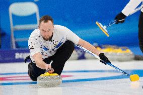 (BEIJING2022)CHINA-BEIJING-OLYMPIC WINTER GAMES-CURLING-MEN'S ROUND ROBIN SESSION-CHN VS GBR (CN)