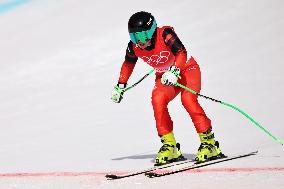 (BEIJING2022)CHINA-BEIJING-OLYMPIC WINTER GAMES-ALPINE SKIING-WOMEN'S SUPER-G (CN)