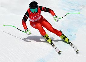 (BEIJING2022)CHINA-BEIJING-OLYMPIC WINTER GAMES-ALPINE SKIING-WOMEN'S SUPER-G (CN)