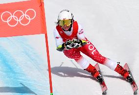 (BEIJING2022)CHINA-BEIJING-OLYMPIC WINTER GAMES-ALPINE SKIING-WOMEN'S SUPER-G (CN)