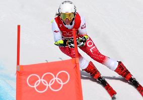 (BEIJING2022)CHINA-BEIJING-OLYMPIC WINTER GAMES-ALPINE SKIING-WOMEN'S SUPER-G (CN)