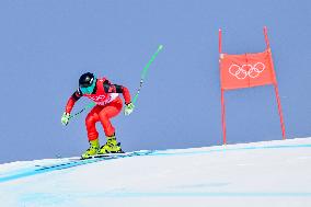 (BEIJING2022)CHINA-BEIJING-OLYMPIC WINTER GAMES-ALPINE SKIING-WOMEN'S SUPER-G (CN)