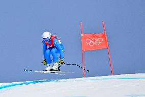 (BEIJING2022)CHINA-BEIJING-OLYMPIC WINTER GAMES-ALPINE SKIING-WOMEN'S SUPER-G (CN)