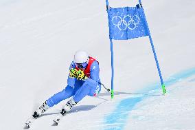(BEIJING2022)CHINA-BEIJING-OLYMPIC WINTER GAMES-ALPINE SKIING-WOMEN'S SUPER-G (CN)