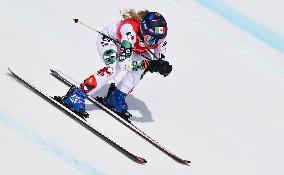 (BEIJING2022)CHINA-BEIJING-OLYMPIC WINTER GAMES-ALPINE SKIING-WOMEN'S SUPER-G (CN)