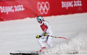 (BEIJING2022)CHINA-BEIJING-OLYMPIC WINTER GAMES-ALPINE SKIING-WOMEN'S SUPER-G (CN)