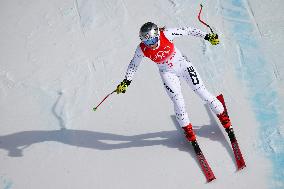 (BEIJING2022)CHINA-BEIJING-OLYMPIC WINTER GAMES-ALPINE SKIING-WOMEN'S SUPER-G (CN)