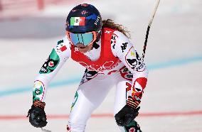 (BEIJING2022)CHINA-BEIJING-OLYMPIC WINTER GAMES-ALPINE SKIING-WOMEN'S SUPER-G (CN)