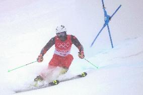 (BEIJING2022)CHINA-BEIJING-OLYMPIC WINTER GAMES-ALPINE SKIING-MEN'S GIANT SLALOM (CN)