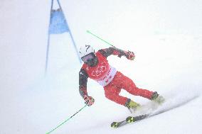 (BEIJING2022)CHINA-BEIJING-OLYMPIC WINTER GAMES-ALPINE SKIING-MEN'S GIANT SLALOM (CN)