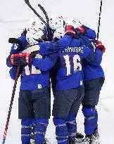 (BEIJING2022)CHINA-BEIJING-ICE HOCKEY-WOMEN'S PLAYOFFS-QUARTERFINALS-USA VS CZE (CN)