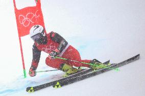 (BEIJING2022)CHINA-BEIJING-OLYMPIC WINTER GAMES-ALPINE SKIING-MEN'S GIANT SLALOM (CN)