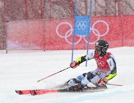 (BEIJING2022)CHINA-BEIJING-OLYMPIC WINTER GAMES-ALPINE SKIING-MEN'S GIANT SLALOM (CN)