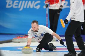 (BEIJING2022)CHINA-BEIJING-OLYMPIC WINTER GAMES-CURLING-MEN'S ROUND ROBIN SESSION-SUI VS ROC (CN)