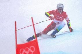 (BEIJING2022)CHINA-BEIJING-OLYMPIC WINTER GAMES-ALPINE SKIING-MEN'S GIANT SLALOM (CN)