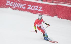 (BEIJING2022)CHINA-BEIJING-OLYMPIC WINTER GAMES-ALPINE SKIING-MEN'S GIANT SLALOM (CN)