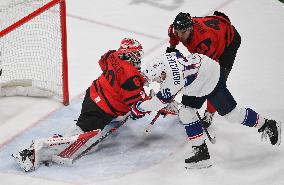 (BEIJING2022)CHINA-BEIJING-OLYMPIC WINTER GAMES-ICE HOCKEY-MEN'S PRELIMINARY-USA VS CAN (CN)