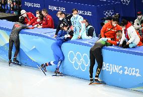 (BEIJING2022)CHINA-BEIJING-OLYMPIC WINTER GAMES-SHORT TRACK SPEED SKATING (CN)