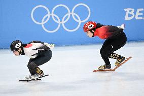 (BEIJING2022)CHINA-BEIJING-OLYMPIC WINTER GAMES-SHORT TRACK SPEED SKATING-WOMEN'S 1,000M QUARTERFINAL (CN)