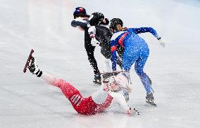 (BEIJING2022)CHINA-BEIJING-OLYMPIC WINTER GAMES-SHORT TRACK SPEED SKATING-WOMEN'S 1,000M QUARTERFINAL (CN)