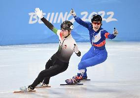 (BEIJING2022)CHINA-BEIJING-OLYMPIC WINTER GAMES-SHORT TRACK SPEED SKATING (CN)