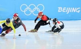 (BEIJING2022)CHINA-BEIJING-OLYMPIC WINTER GAMES-SHORT TRACK SPEED SKATING-WOMEN'S 1,000M QUARTERFINAL (CN)