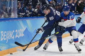 (BEIJING2022)CHINA-BEIJING-OLYMPIC WINTER GAMES-ICE HOCKEY-MEN'S PRELIMINARY-FINLAND VS SLOVAKIA (CN)