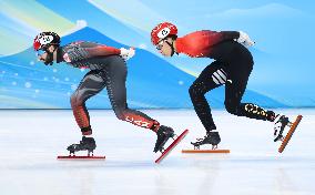 (BEIJING2022)CHINA-BEIJING-OLYMPIC WINTER GAMES-SHORT TRACK SPEED SKATING-MEN'S 5,000M RELAY-SEMIFINAL (CN)