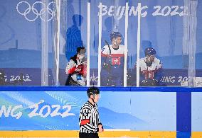 (BEIJING2022)CHINA-BEIJING-OLYMPIC WINTER GAMES-ICE HOCKEY-MEN'S PRELIMINARY-SWE VS SVK (CN)