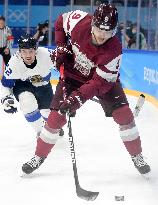 (BEIJING2022)CHINA-BEIJING-OLYMPIC WINTER GAMES-ICE HOCKEY-MEN'S PRELIMINARY-FIN VS LAT(CN)