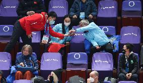 (BEIJING2022)CHINA-BEIJING-OLYMPIC WINTER GAMES-SHORT TRACK SPEED SKATING-IOC-BACH (CN)