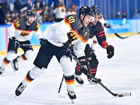 (BEIJING2022)CHINA-BEIJING-OLYMPIC WINTER GAMES-ICE HOCKEY-MEN'S PRELIMINARY-CANADA VS GERMANY (CN)