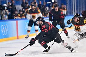 (BEIJING2022)CHINA-BEIJING-OLYMPIC WINTER GAMES-ICE HOCKEY-MEN'S PRELIMINARY-CANADA VS GERMANY (CN)