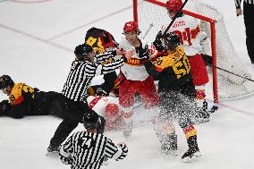 (BEIJING2022)CHINA-BEIJING-OLYMPIC WINTER GAMES-ICE HOCKEY-MEN'S PRELIMINARY-GER VS CHN(CN)