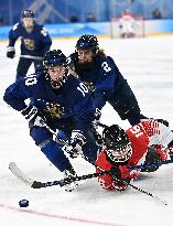 (BEIJING2022)CHINA-BEIJING-OLYMPIC WINTER GAMES-ICE HOCKEY-WOMEN'S QUATERFINALS-FIN VS JPN (CN)