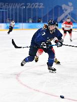 (BEIJING2022)CHINA-BEIJING-OLYMPIC WINTER GAMES-ICE HOCKEY-WOMEN'S QUATERFINALS-FIN VS JPN (CN)