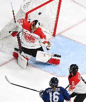 (BEIJING2022)CHINA-BEIJING-OLYMPIC WINTER GAMES-ICE HOCKEY-WOMEN'S QUATERFINALS-FIN VS JPN (CN)