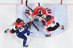 (BEIJING2022)CHINA-BEIJING-OLYMPIC WINTER GAMES-ICE HOCKEY-WOMEN'S QUATERFINALS-FIN VS JPN (CN)