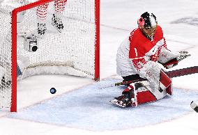 (BEIJING2022)CHINA-BEIJING-OLYMPIC WINTER GAMES-ICE HOCKEY-WOMEN'S QUATERFINALS-FIN VS JPN (CN)