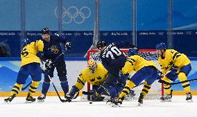 (BEIJING2022)CHINA-BEIJING-OLYMPIC WINTER GAMES-ICE HOCKEY-MEN'S PRELIMINARY-FIN VS SWE(CN)