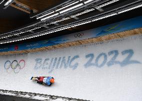 (BEIJING2022)CHINA-BEIJING-OLYMPIC WINTER GAMES-SKELETON-MEN HEAT (CN)