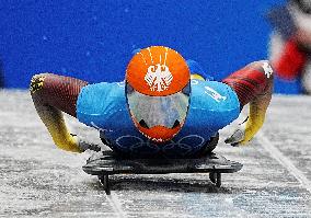 (BEIJING2022)CHINA-BEIJING-OLYMPIC WINTER GAMES-SKELETON-MEN HEAT (CN)