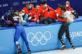 (BEIJING2022)CHINA-BEIJING-OLYMPIC WINTER GAMES-SHORT TRACK SPEED SKATING (CN)