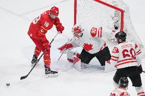 (BEIJING2022)CHINA-BEIJING-OLYMPIC WINTER GAMES-ICE HOCKEY-MEN'S PRELIMINARY-CHN VS CAN(CN)