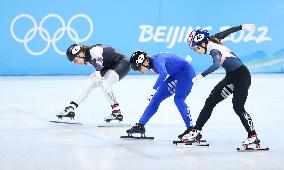 (BEIJING2022)CHINA-BEIJING-OLYMPIC WINTER GAMES-SHORT TRACK SPEED SKATING (CN)