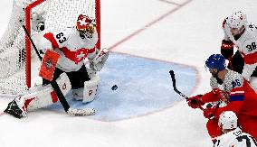 (BEIJING2022)CHINA-BEIJING-OLYMPIC WINTER GAMES-ICE HOCKEY-MEN'S PRELIMINARY-CZE VS SUI (CN)