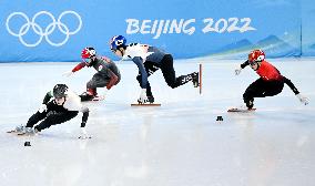 (BEIJING2022)CHINA-BEIJING-OLYMPIC WINTER GAMES-SHORT TRACK SPEED SKATING (CN)