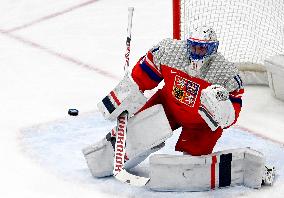 (BEIJING2022)CHINA-BEIJING-OLYMPIC WINTER GAMES-ICE HOCKEY-MEN'S PRELIMINARY-CZE VS SUI (CN)