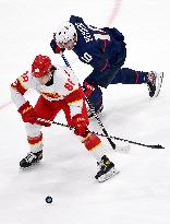 (BEIJING2022)CHINA-BEIJING-OLYMPIC WINTER GAMES-ICE HOCKEY-MEN'S PRELIMINARY-U.S. VS CHINA (CN)